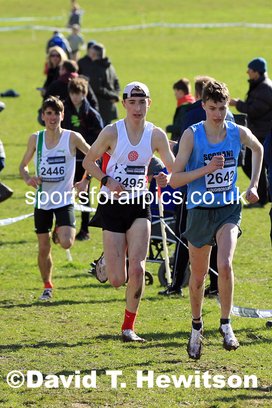 Mens Under-17s 2022 CAU Inter Counties Cross Country, Prestwold Hall, Loughborough.  Photo: David T. Hewitson/Sports for All Pics